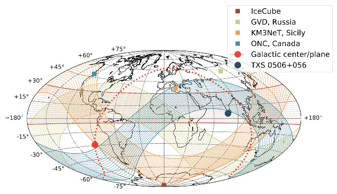 Pacific Ocean Neutrino Experiment Explorer Telescope Resconi Ocean Networks Canada Technical University of Munich
